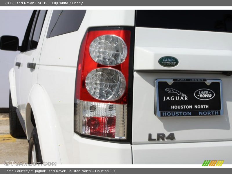 Fuji White / Ebony 2012 Land Rover LR4 HSE