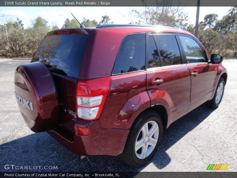 Moab Red Metallic / Beige 2008 Suzuki Grand Vitara Luxury