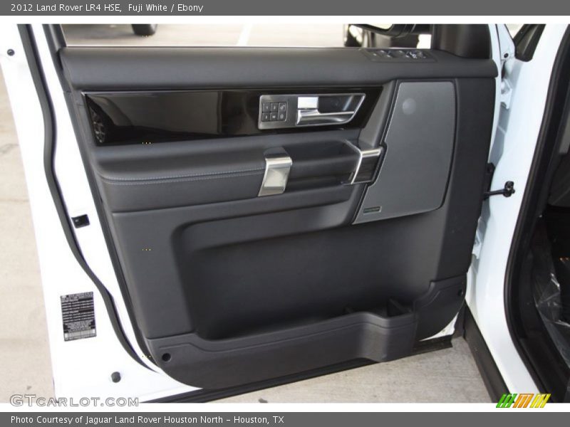 Fuji White / Ebony 2012 Land Rover LR4 HSE