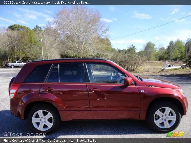 Moab Red Metallic / Beige 2008 Suzuki Grand Vitara Luxury