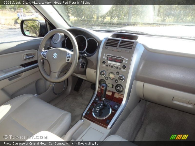 Moab Red Metallic / Beige 2008 Suzuki Grand Vitara Luxury