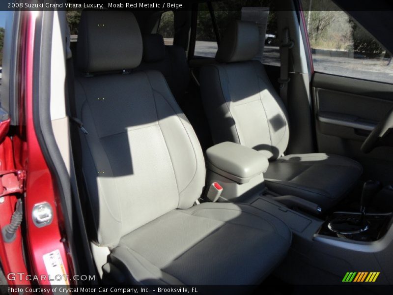 Moab Red Metallic / Beige 2008 Suzuki Grand Vitara Luxury