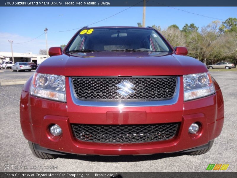 Moab Red Metallic / Beige 2008 Suzuki Grand Vitara Luxury