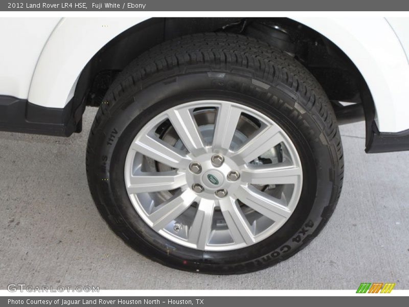 Fuji White / Ebony 2012 Land Rover LR4 HSE