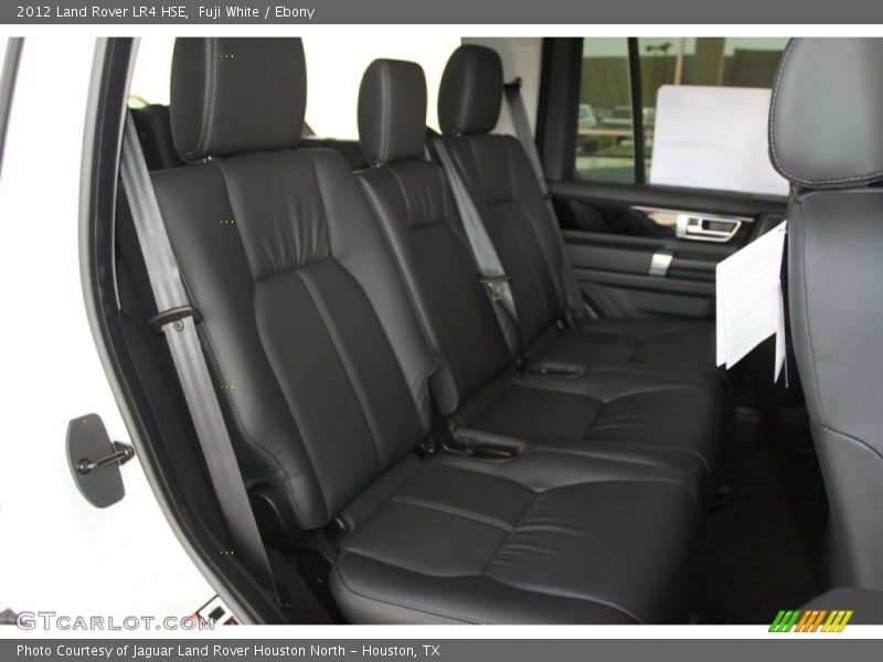 Fuji White / Ebony 2012 Land Rover LR4 HSE