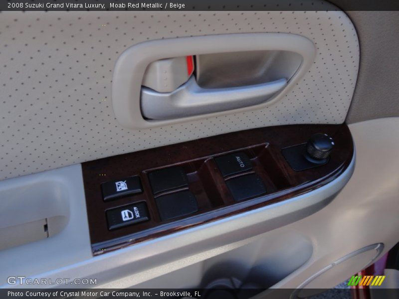 Moab Red Metallic / Beige 2008 Suzuki Grand Vitara Luxury