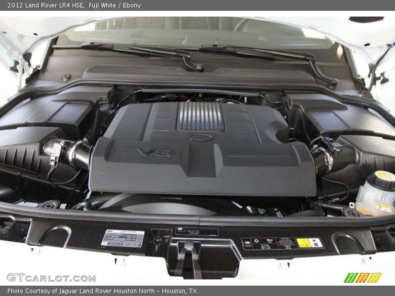 Fuji White / Ebony 2012 Land Rover LR4 HSE