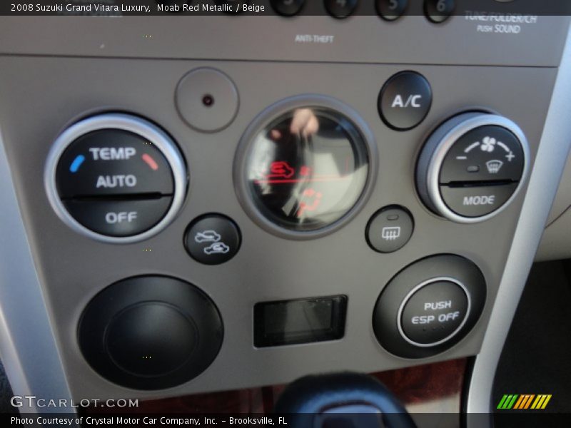 Moab Red Metallic / Beige 2008 Suzuki Grand Vitara Luxury