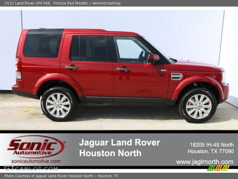 Firenze Red Metallic / Almond/Nutmeg 2012 Land Rover LR4 HSE