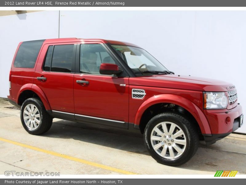 Firenze Red Metallic / Almond/Nutmeg 2012 Land Rover LR4 HSE