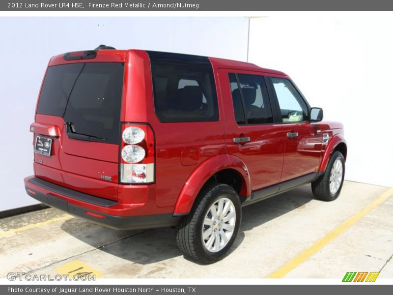 Firenze Red Metallic / Almond/Nutmeg 2012 Land Rover LR4 HSE