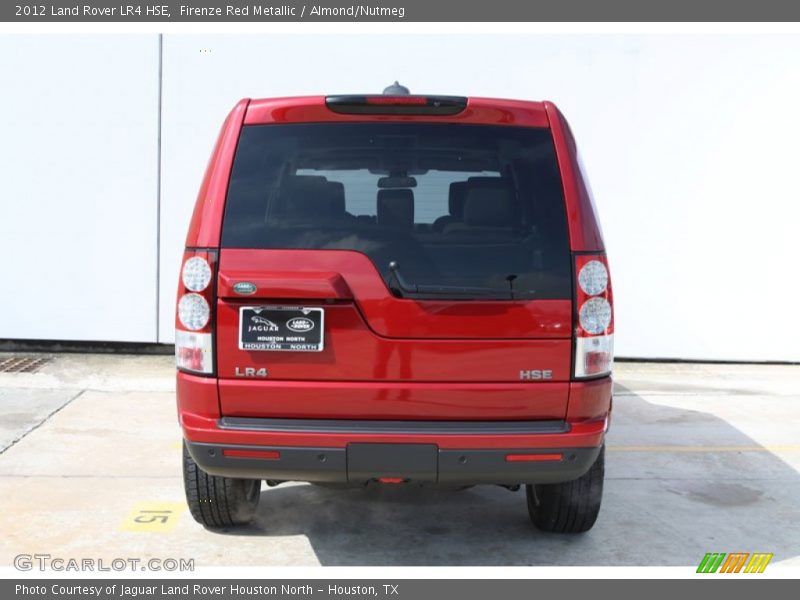 Firenze Red Metallic / Almond/Nutmeg 2012 Land Rover LR4 HSE