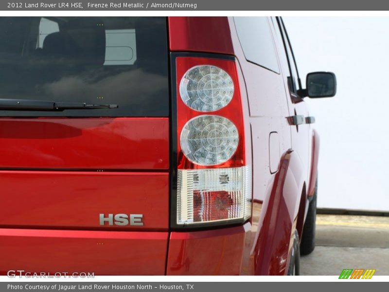 Firenze Red Metallic / Almond/Nutmeg 2012 Land Rover LR4 HSE