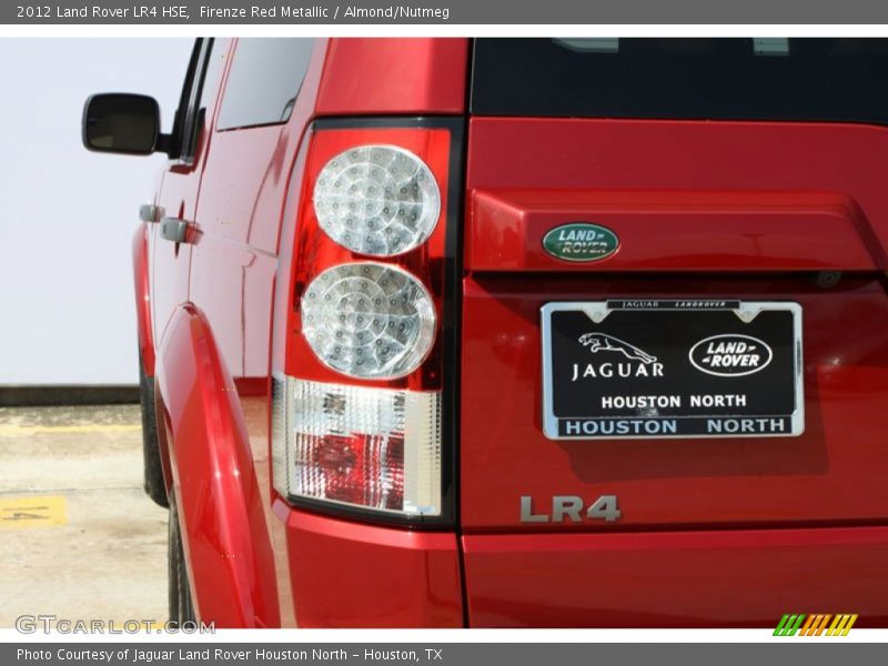 Firenze Red Metallic / Almond/Nutmeg 2012 Land Rover LR4 HSE