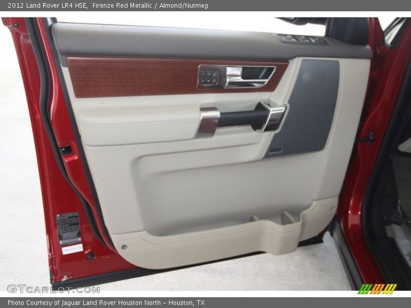 Firenze Red Metallic / Almond/Nutmeg 2012 Land Rover LR4 HSE