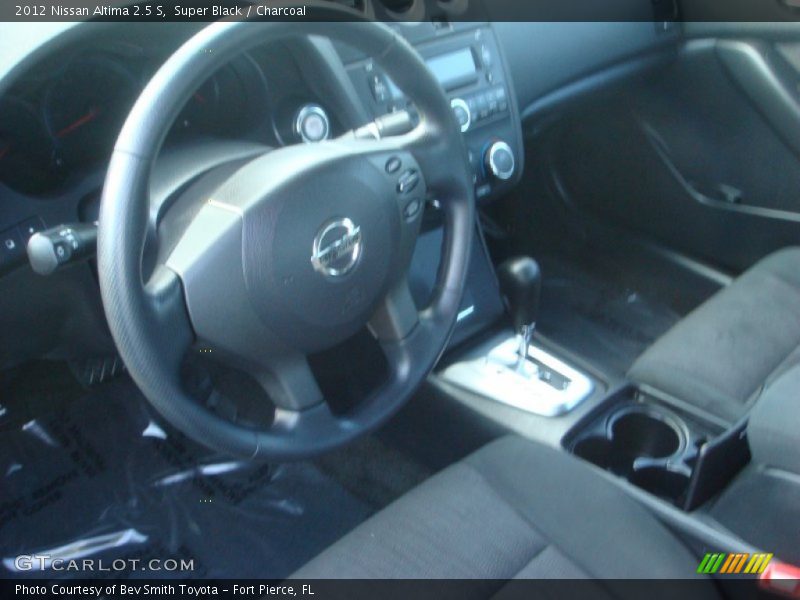 Super Black / Charcoal 2012 Nissan Altima 2.5 S