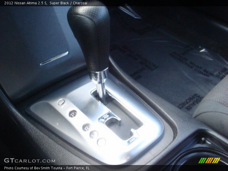 Super Black / Charcoal 2012 Nissan Altima 2.5 S