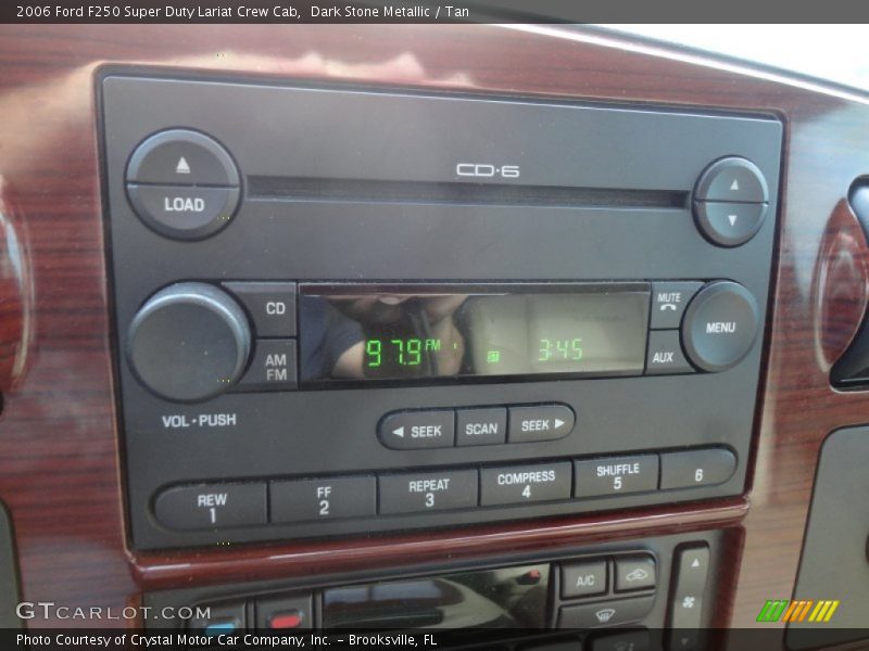 Audio System of 2006 F250 Super Duty Lariat Crew Cab