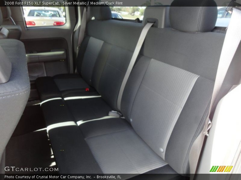 Silver Metallic / Medium/Dark Flint 2008 Ford F150 XLT SuperCab