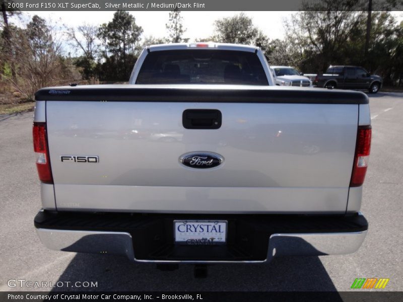 Silver Metallic / Medium/Dark Flint 2008 Ford F150 XLT SuperCab