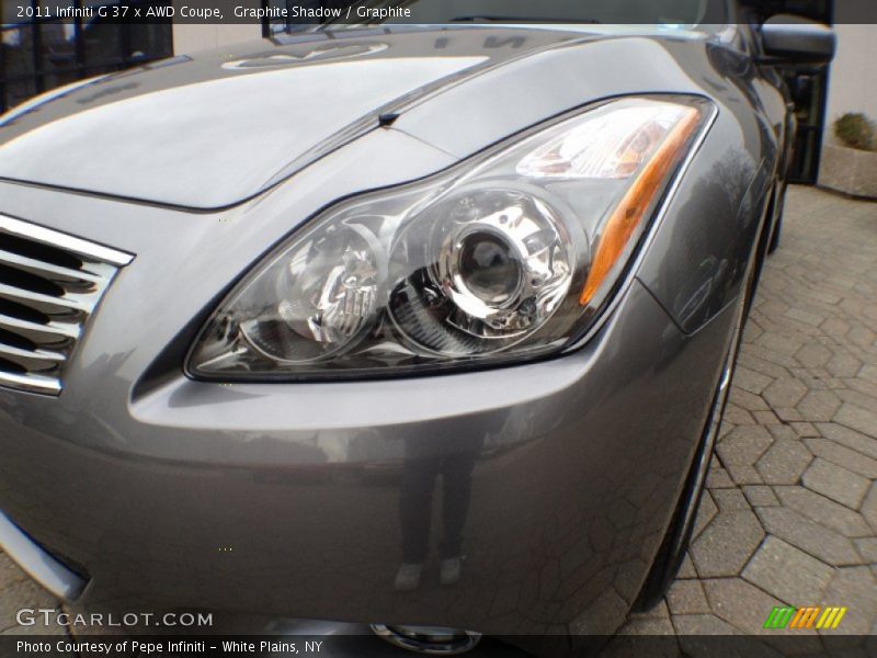 Graphite Shadow / Graphite 2011 Infiniti G 37 x AWD Coupe