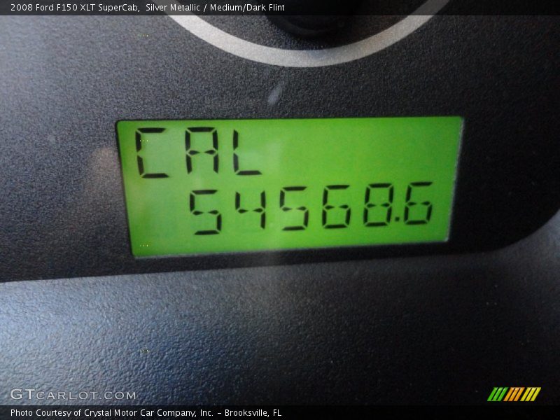 Silver Metallic / Medium/Dark Flint 2008 Ford F150 XLT SuperCab