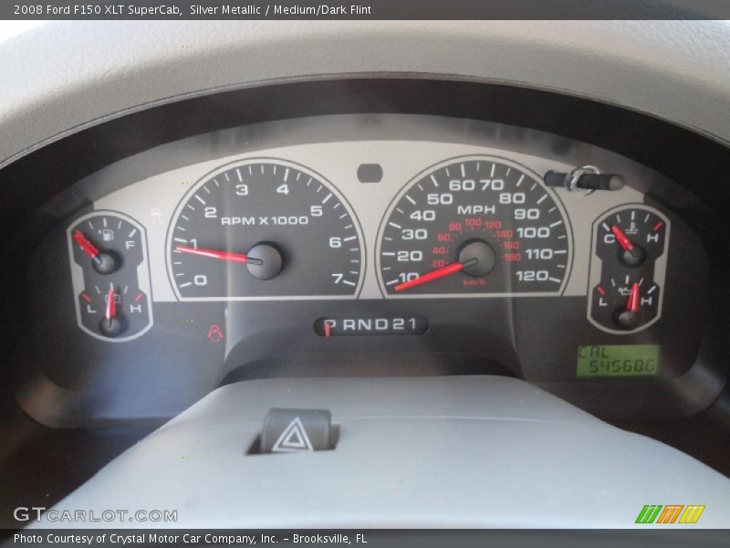  2008 F150 XLT SuperCab XLT SuperCab Gauges