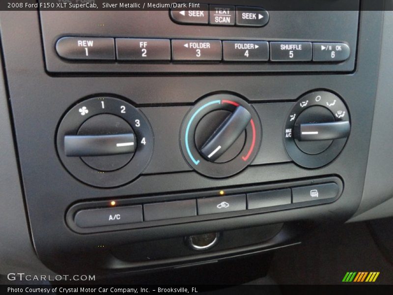 Controls of 2008 F150 XLT SuperCab