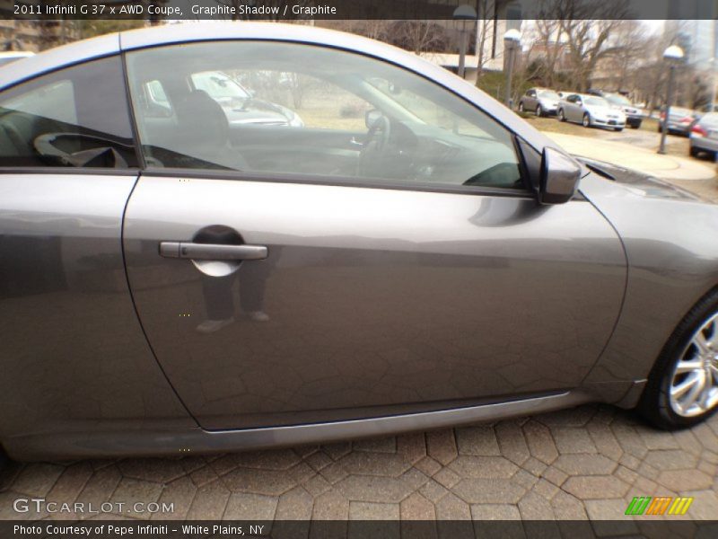 Graphite Shadow / Graphite 2011 Infiniti G 37 x AWD Coupe
