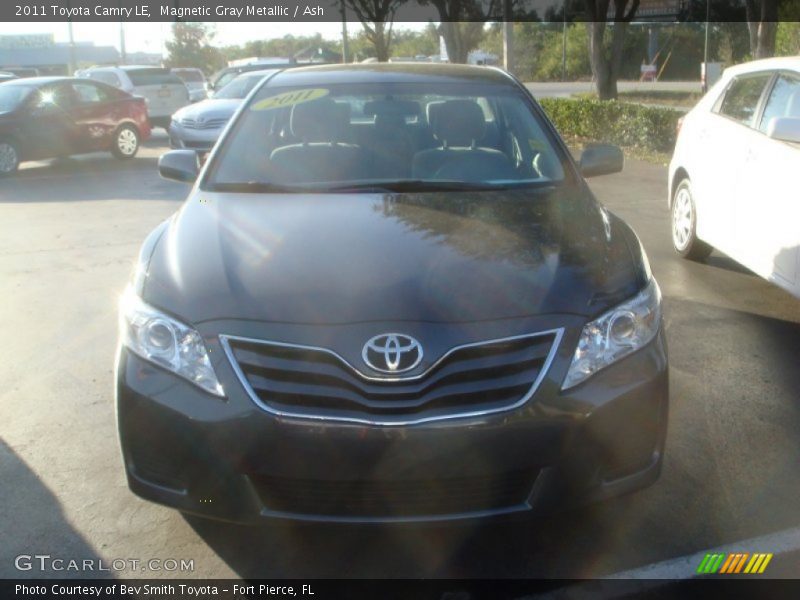 Magnetic Gray Metallic / Ash 2011 Toyota Camry LE