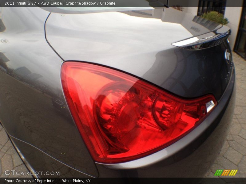 Graphite Shadow / Graphite 2011 Infiniti G 37 x AWD Coupe