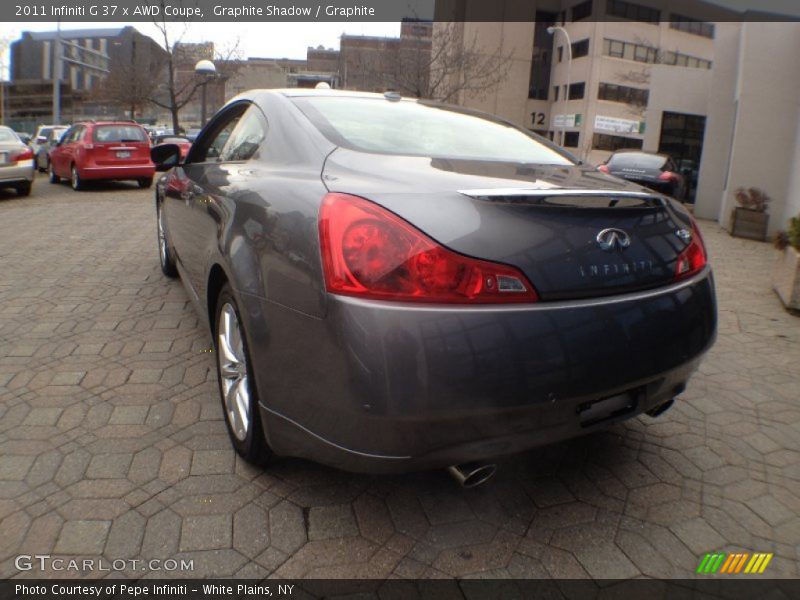 Graphite Shadow / Graphite 2011 Infiniti G 37 x AWD Coupe