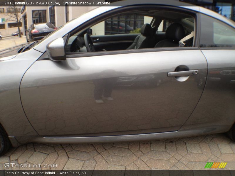 Graphite Shadow / Graphite 2011 Infiniti G 37 x AWD Coupe