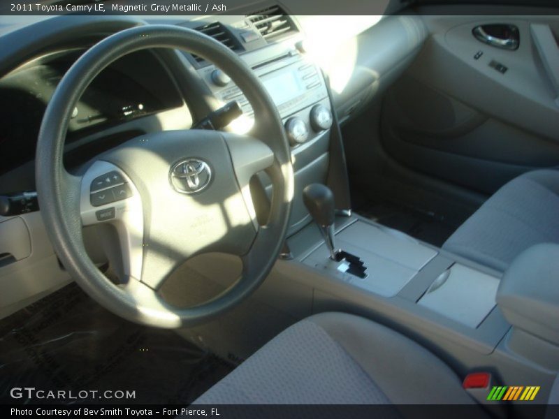 Magnetic Gray Metallic / Ash 2011 Toyota Camry LE