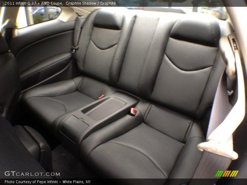  2011 G 37 x AWD Coupe Graphite Interior