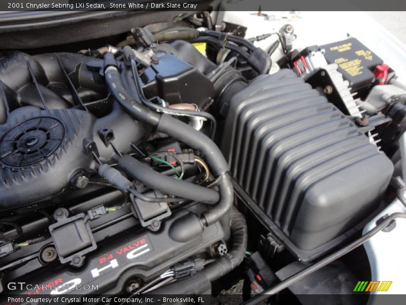  2001 Sebring LXi Sedan Engine - 2.7 Liter DOHC 24-Valve V6