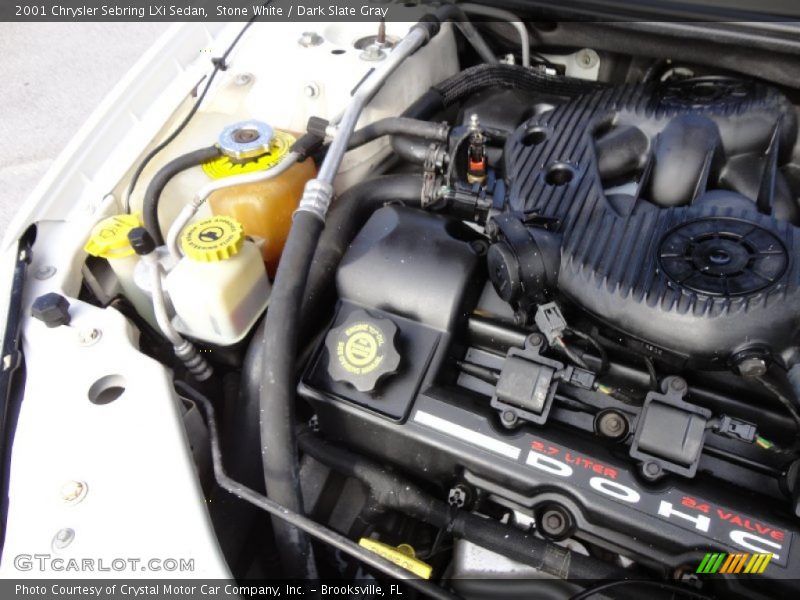  2001 Sebring LXi Sedan Engine - 2.7 Liter DOHC 24-Valve V6