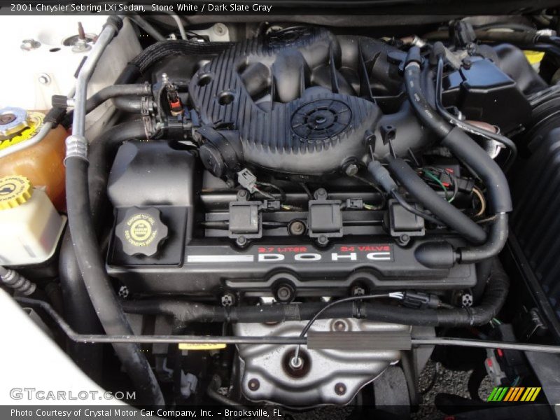  2001 Sebring LXi Sedan Engine - 2.7 Liter DOHC 24-Valve V6