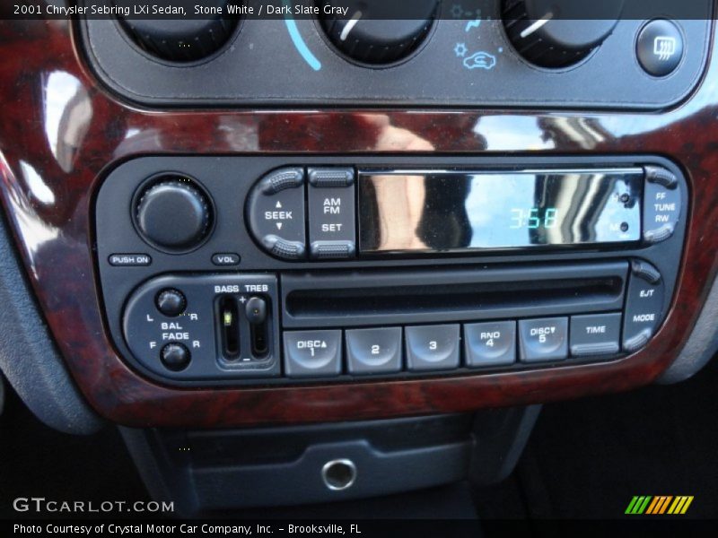 Audio System of 2001 Sebring LXi Sedan