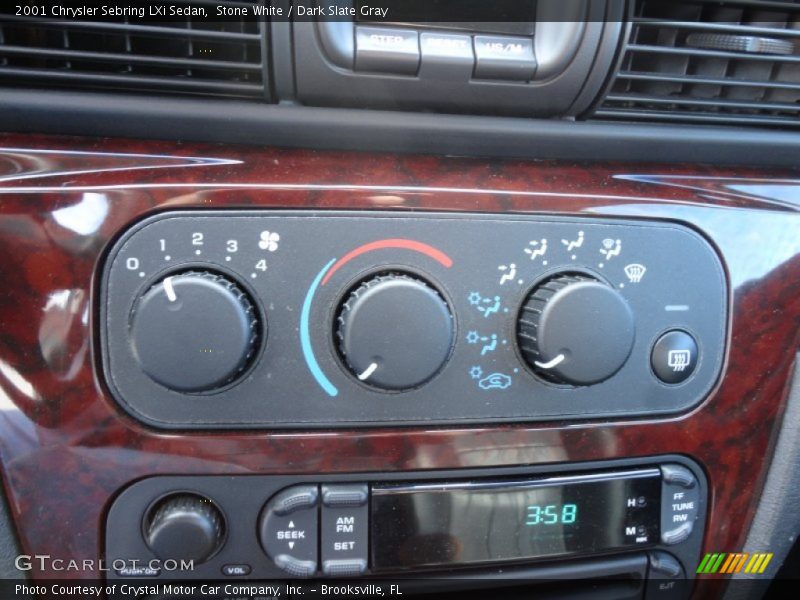 Controls of 2001 Sebring LXi Sedan