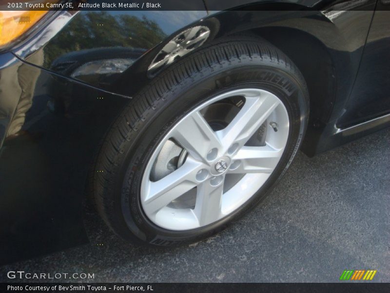 Attitude Black Metallic / Black 2012 Toyota Camry SE