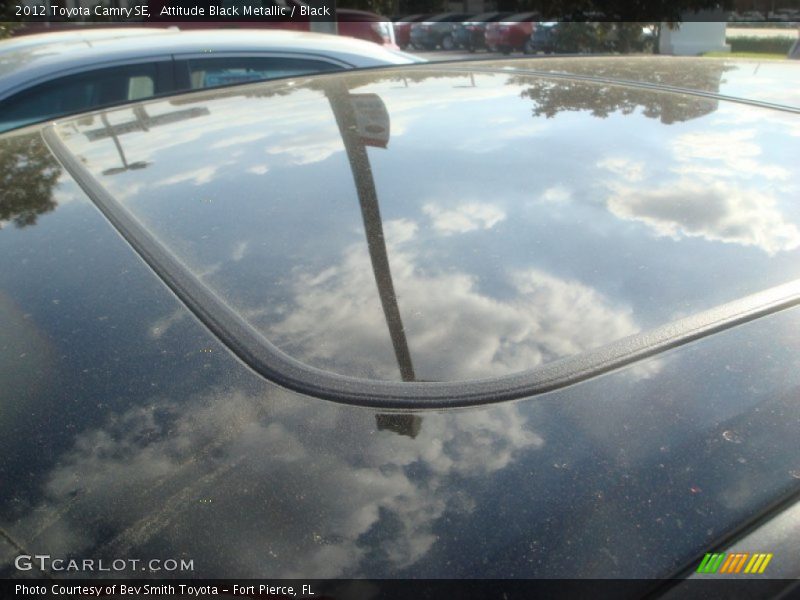 Attitude Black Metallic / Black 2012 Toyota Camry SE