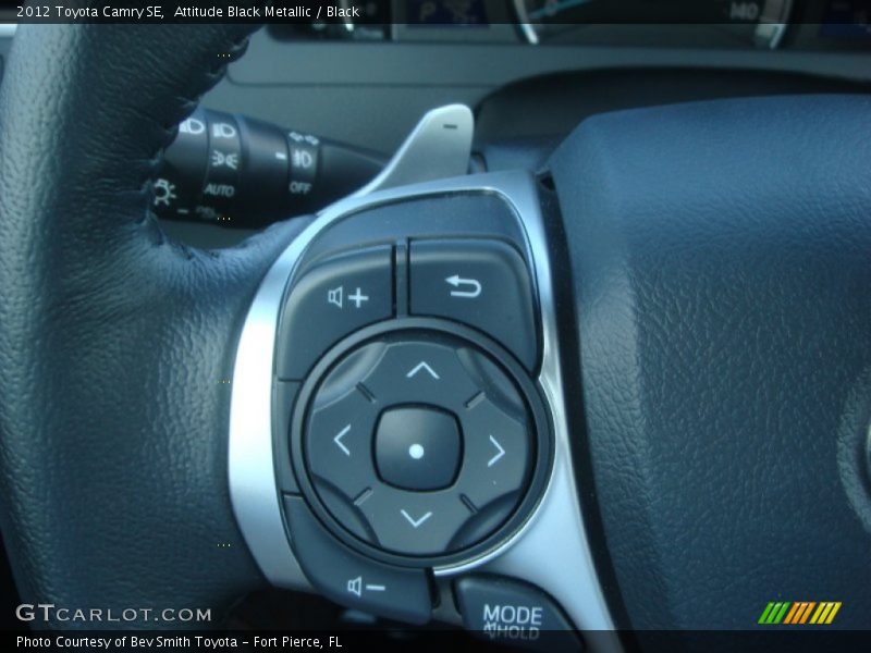 Attitude Black Metallic / Black 2012 Toyota Camry SE