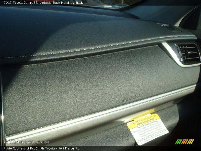 Attitude Black Metallic / Black 2012 Toyota Camry SE
