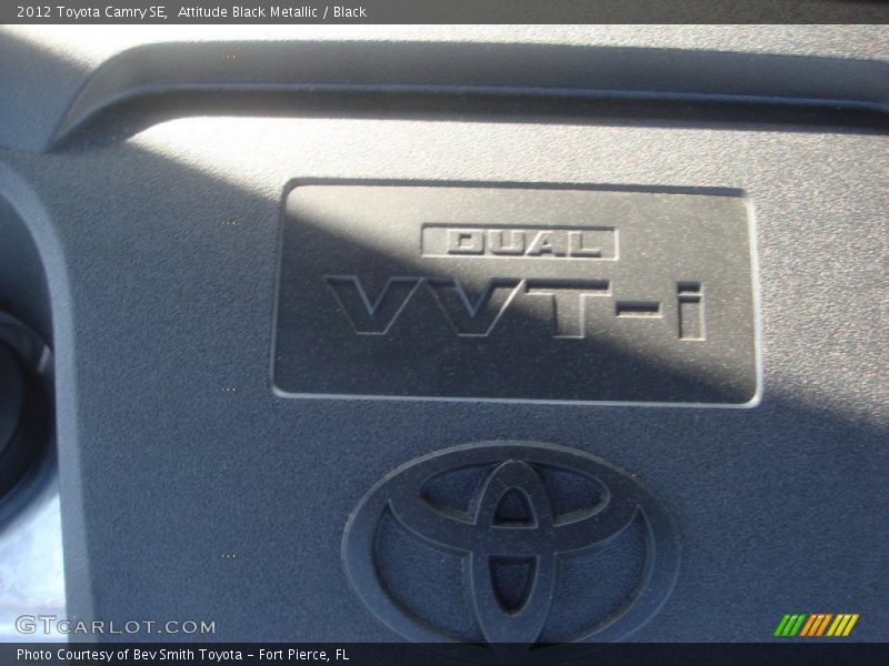 Attitude Black Metallic / Black 2012 Toyota Camry SE