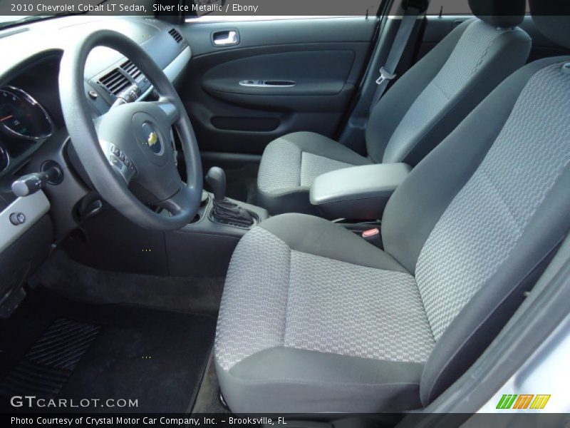 Silver Ice Metallic / Ebony 2010 Chevrolet Cobalt LT Sedan