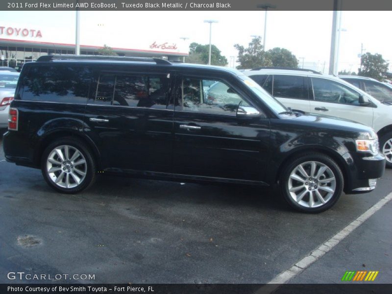 Tuxedo Black Metallic / Charcoal Black 2011 Ford Flex Limited AWD EcoBoost