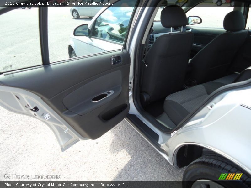 Silver Ice Metallic / Ebony 2010 Chevrolet Cobalt LT Sedan