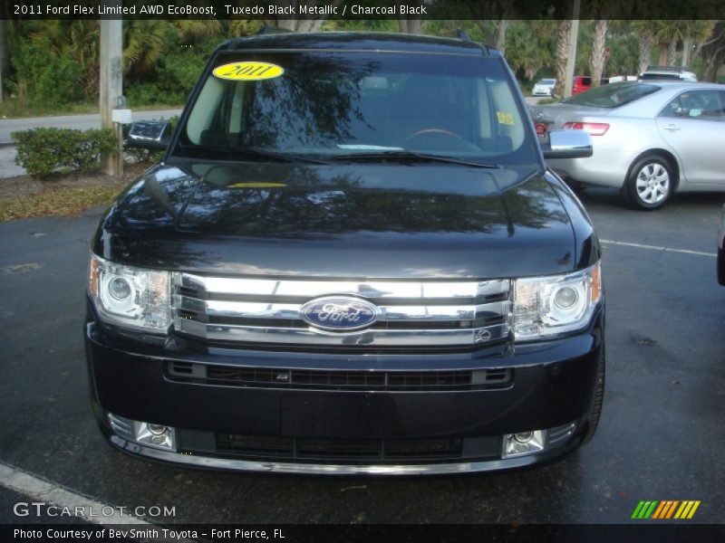 Tuxedo Black Metallic / Charcoal Black 2011 Ford Flex Limited AWD EcoBoost