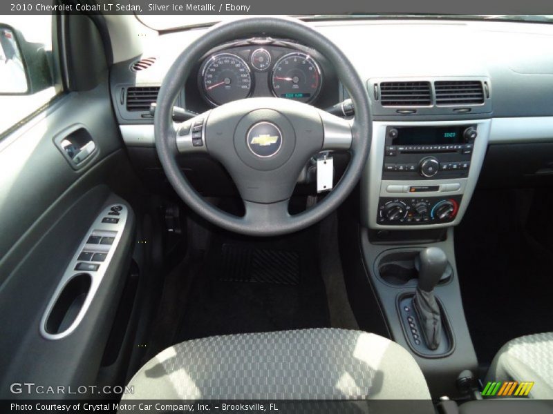 Silver Ice Metallic / Ebony 2010 Chevrolet Cobalt LT Sedan